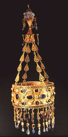 Corona de Recesvinto (siglo VII)